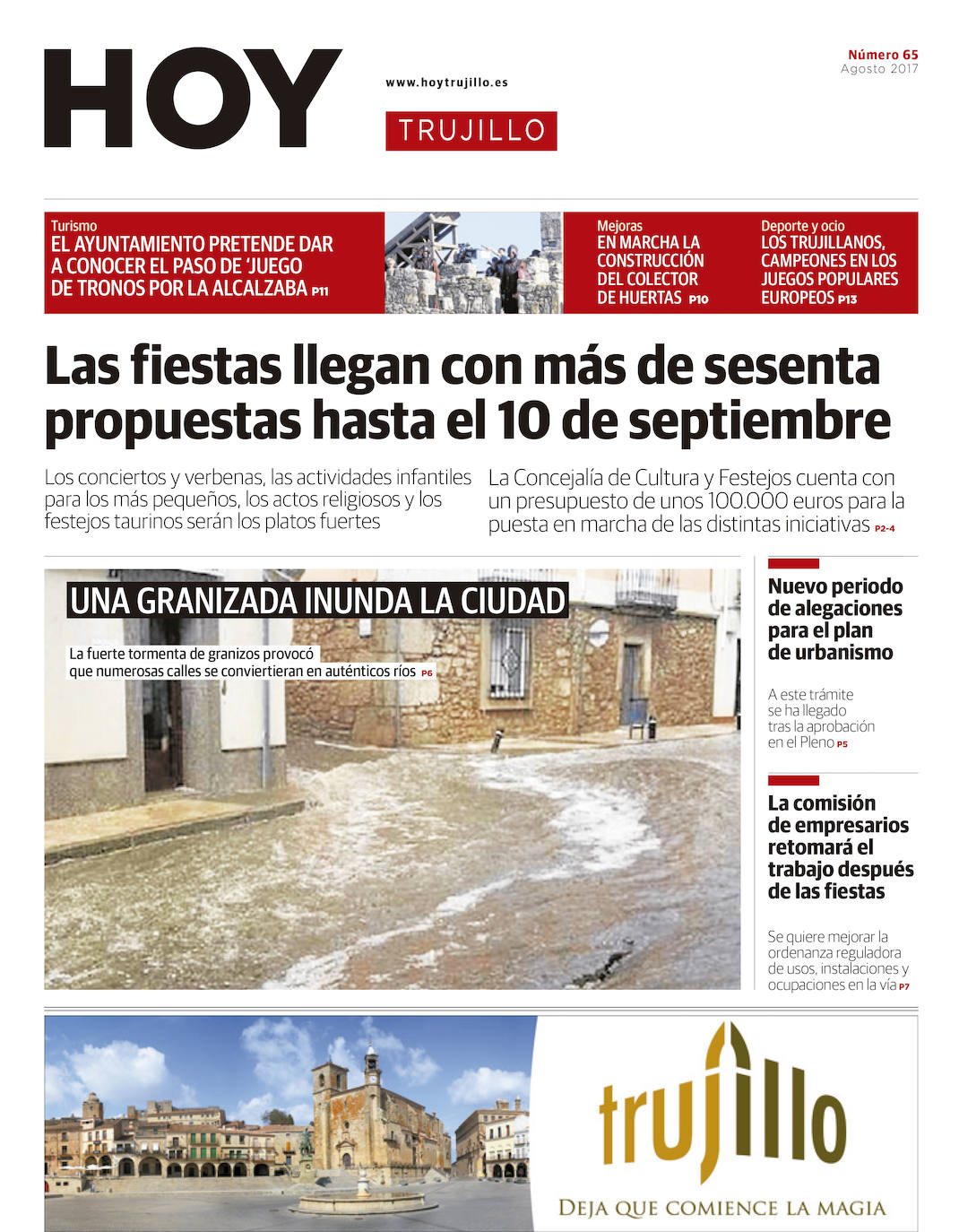 Fotos: Un recorrido por las 100 portadas de HOY TRUJILLO