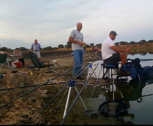 Aficionados a la pesca 