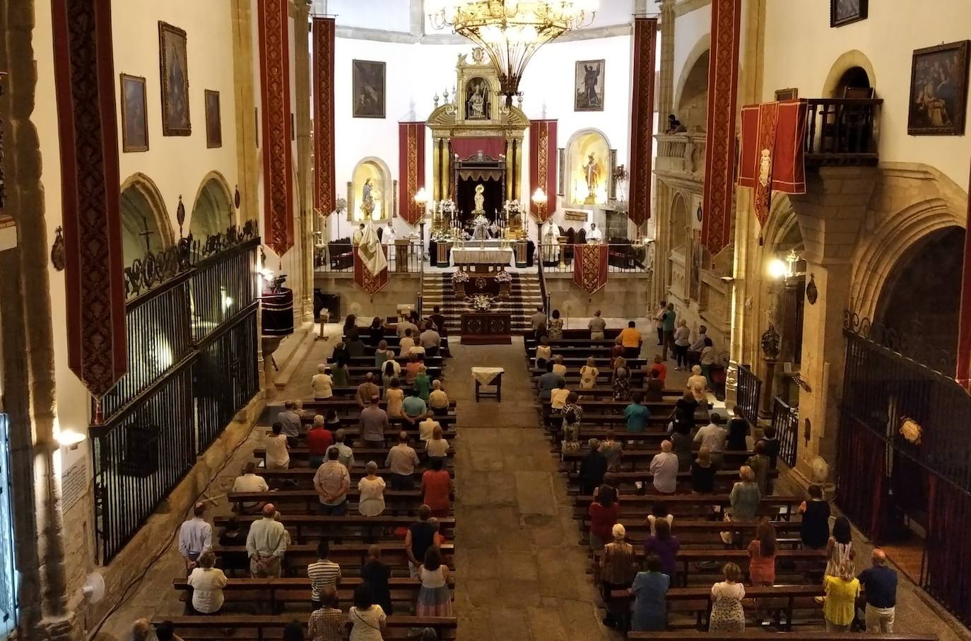 La celebración de la novena de días pasados 