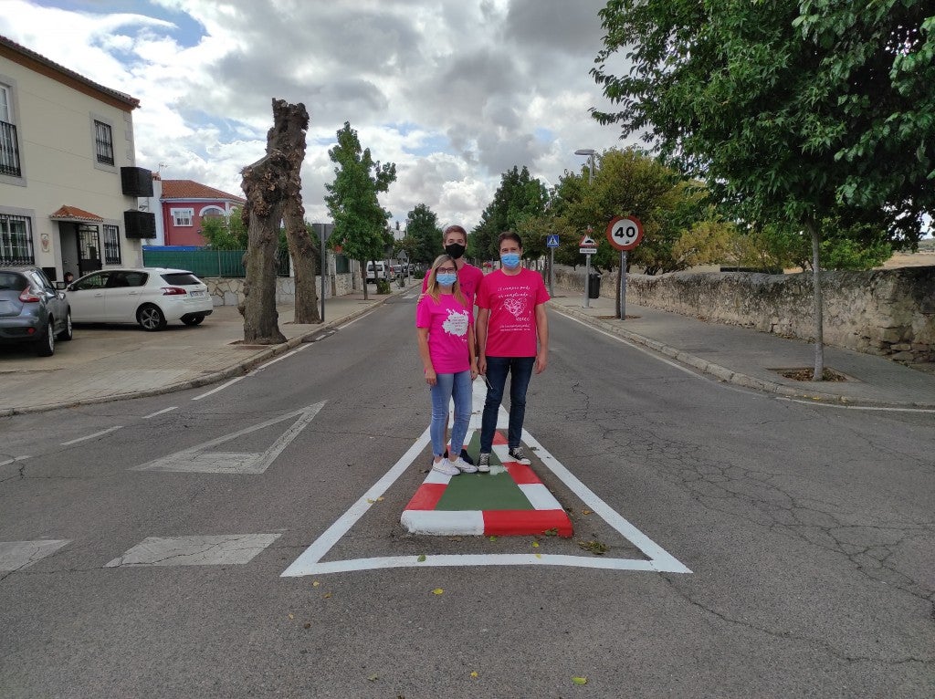 Integrantes de la Asociación Contra el Cáncer 