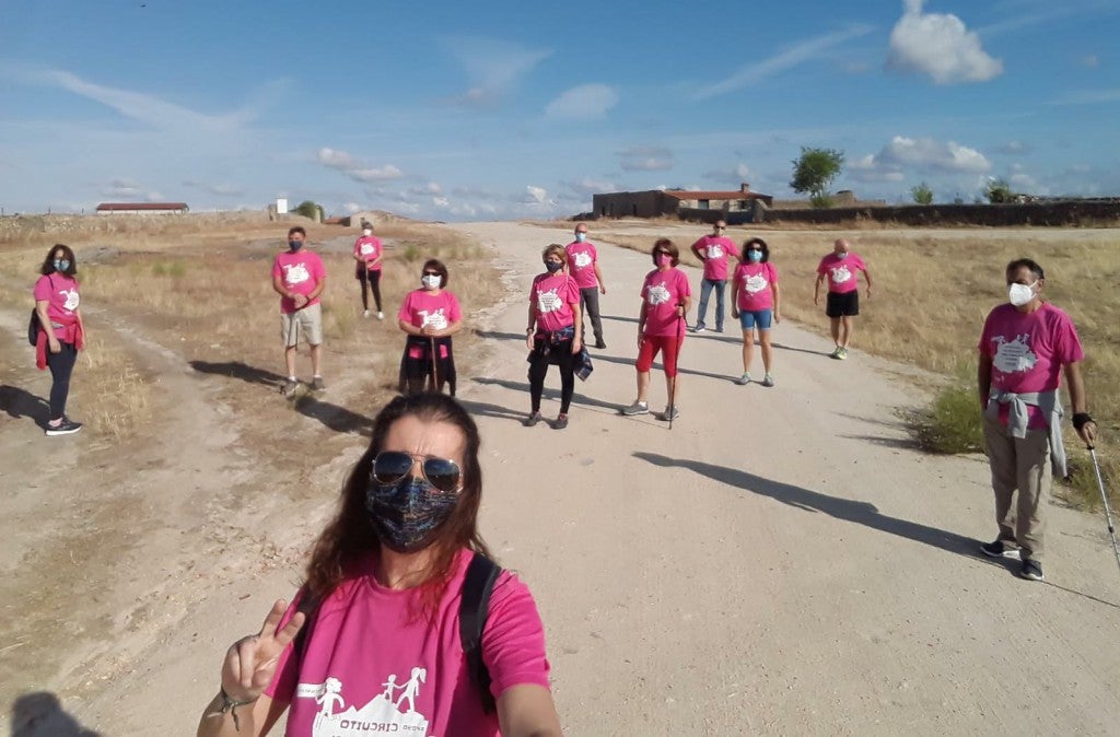 Integrantes de la Asociación Contra el Cáncer 