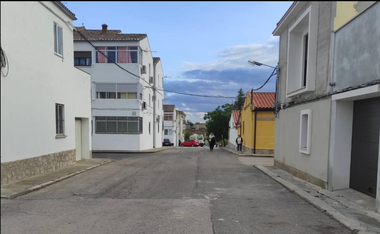 Calle donde está situada la vivienda en la que se han encontrado los siete perros. 