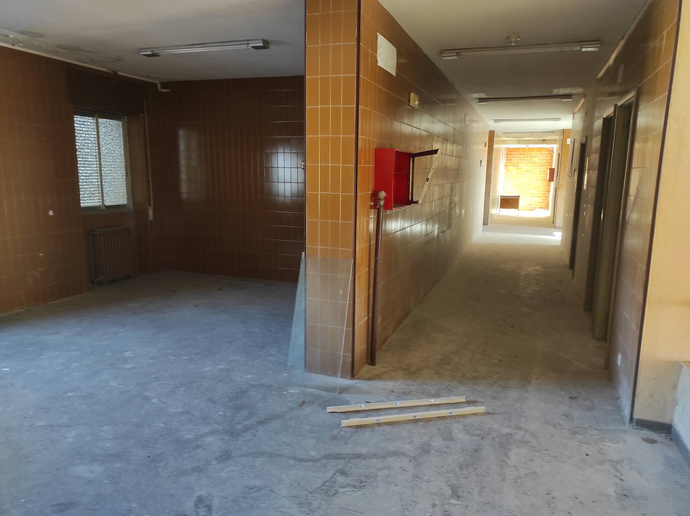 Fotos: Limpieza del edificio de la Segurida Social