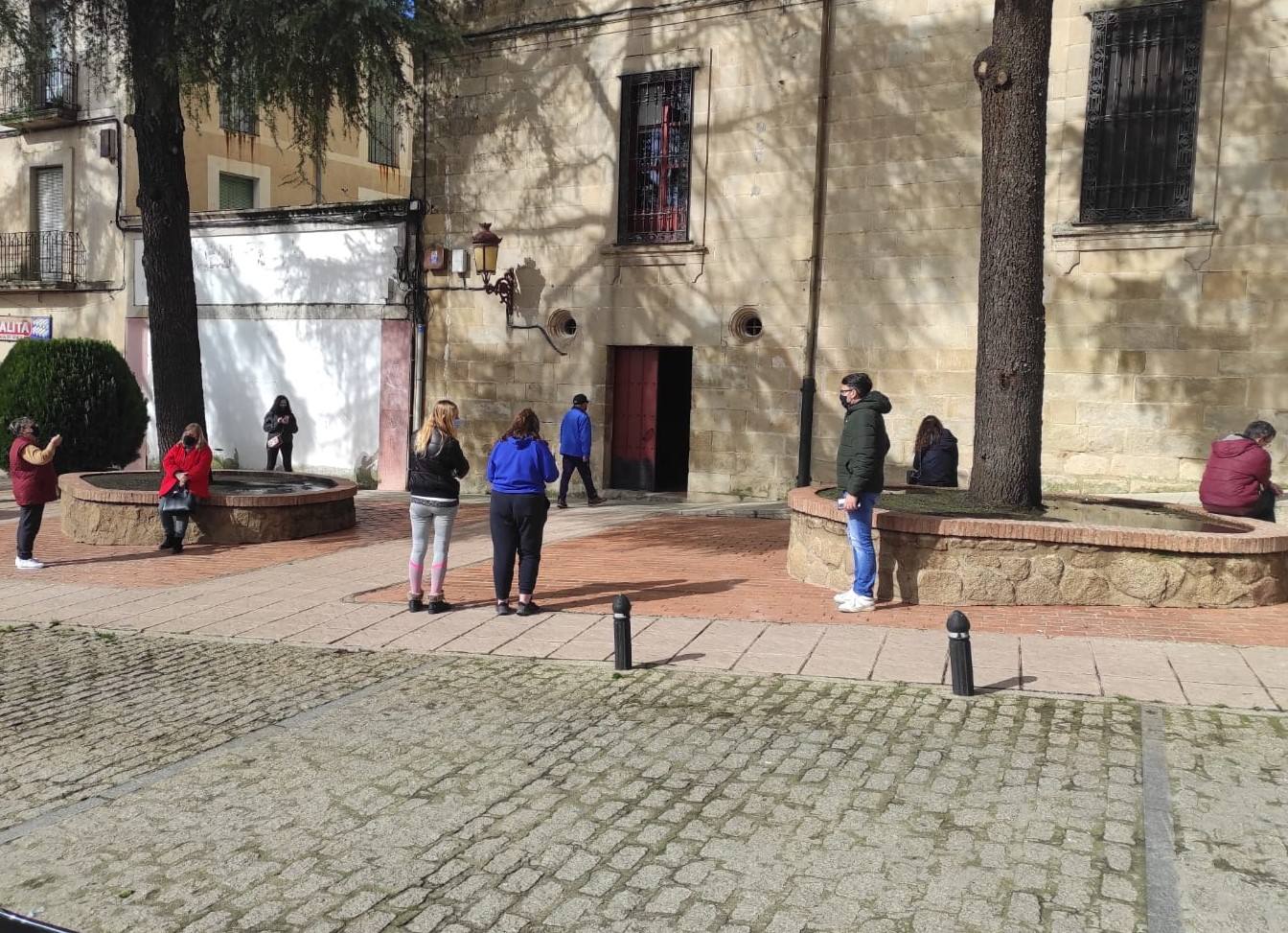 Último cribado realizado en los bajos del Ayuntamiento. 