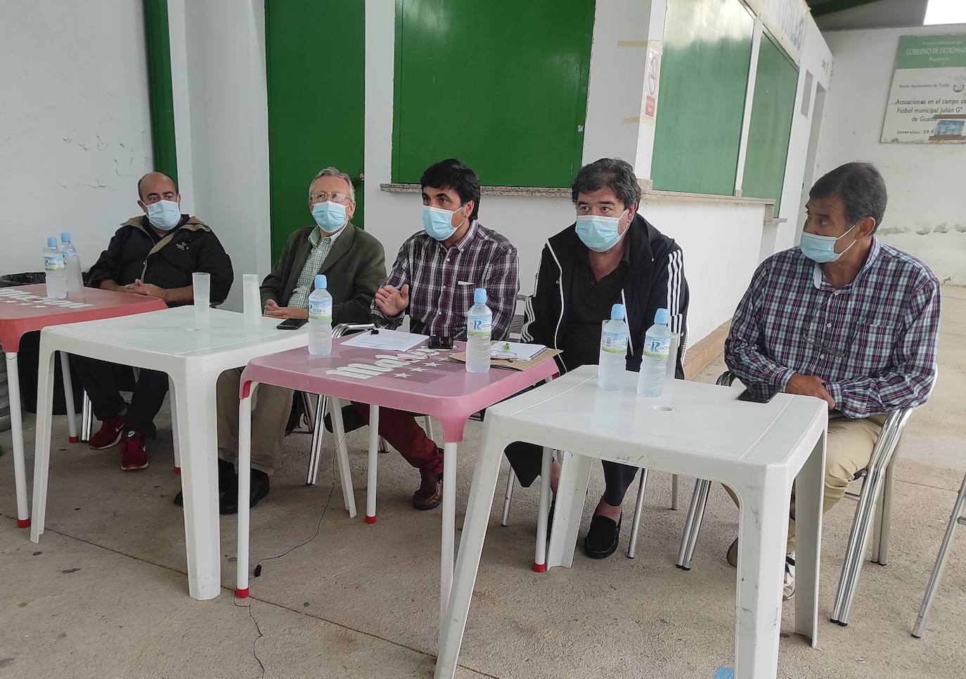 Directtivos del C. F. Trujillo 