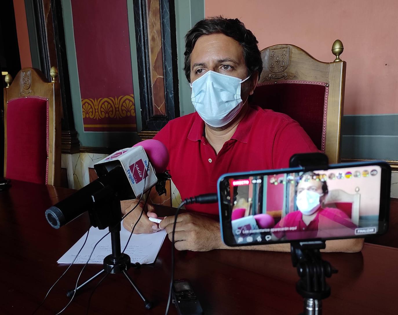 Enrique Borrega, concejal de Festejos 