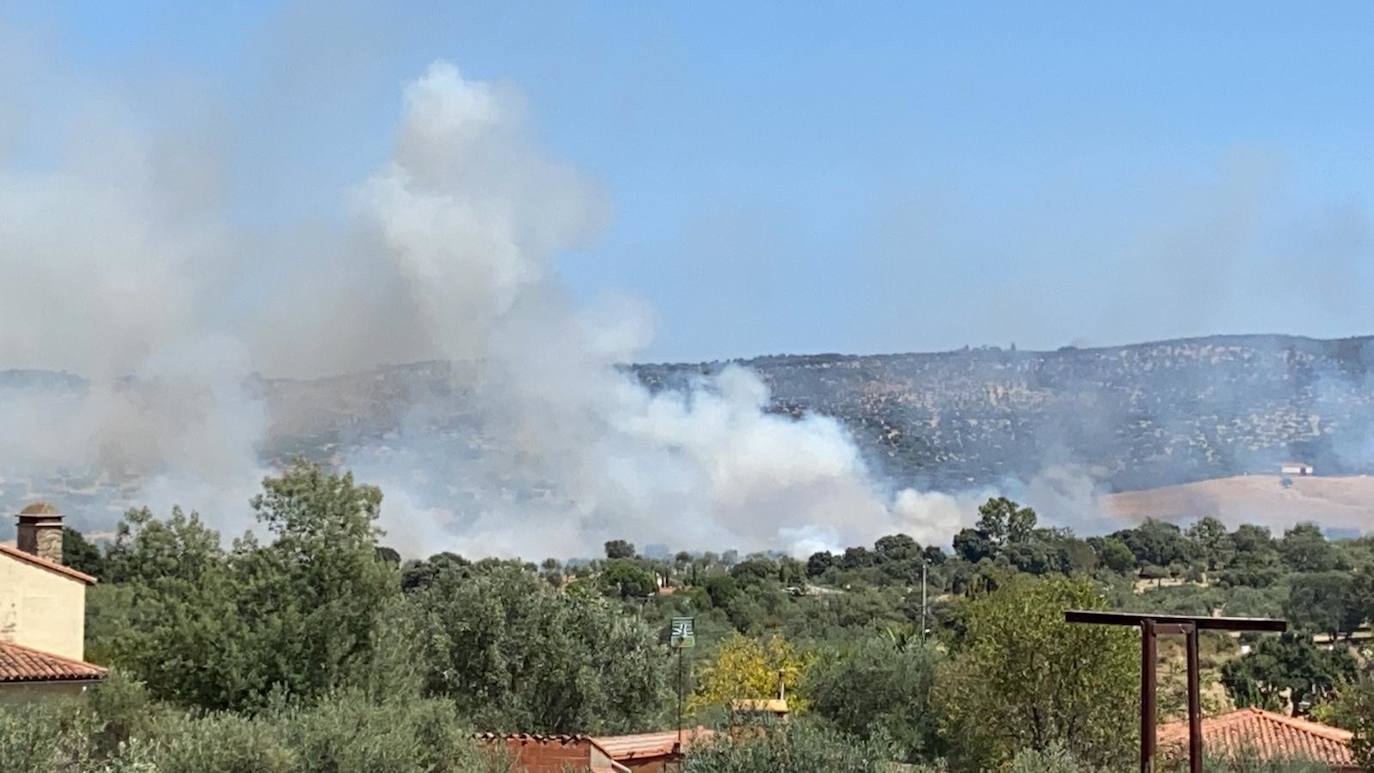 Imagen del incendio 