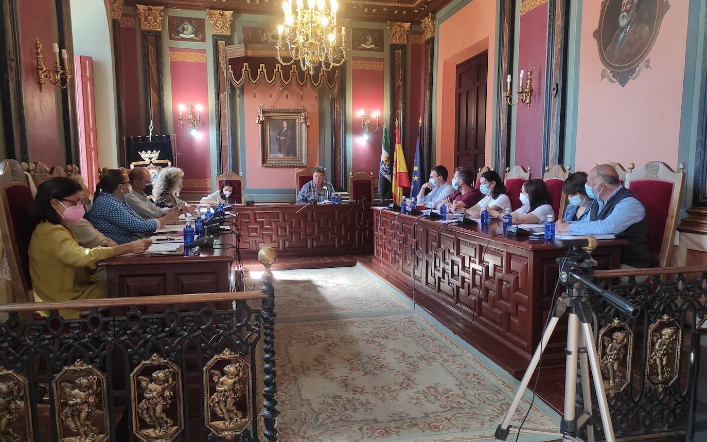 Sesión plenaria celebrdada ayer. 