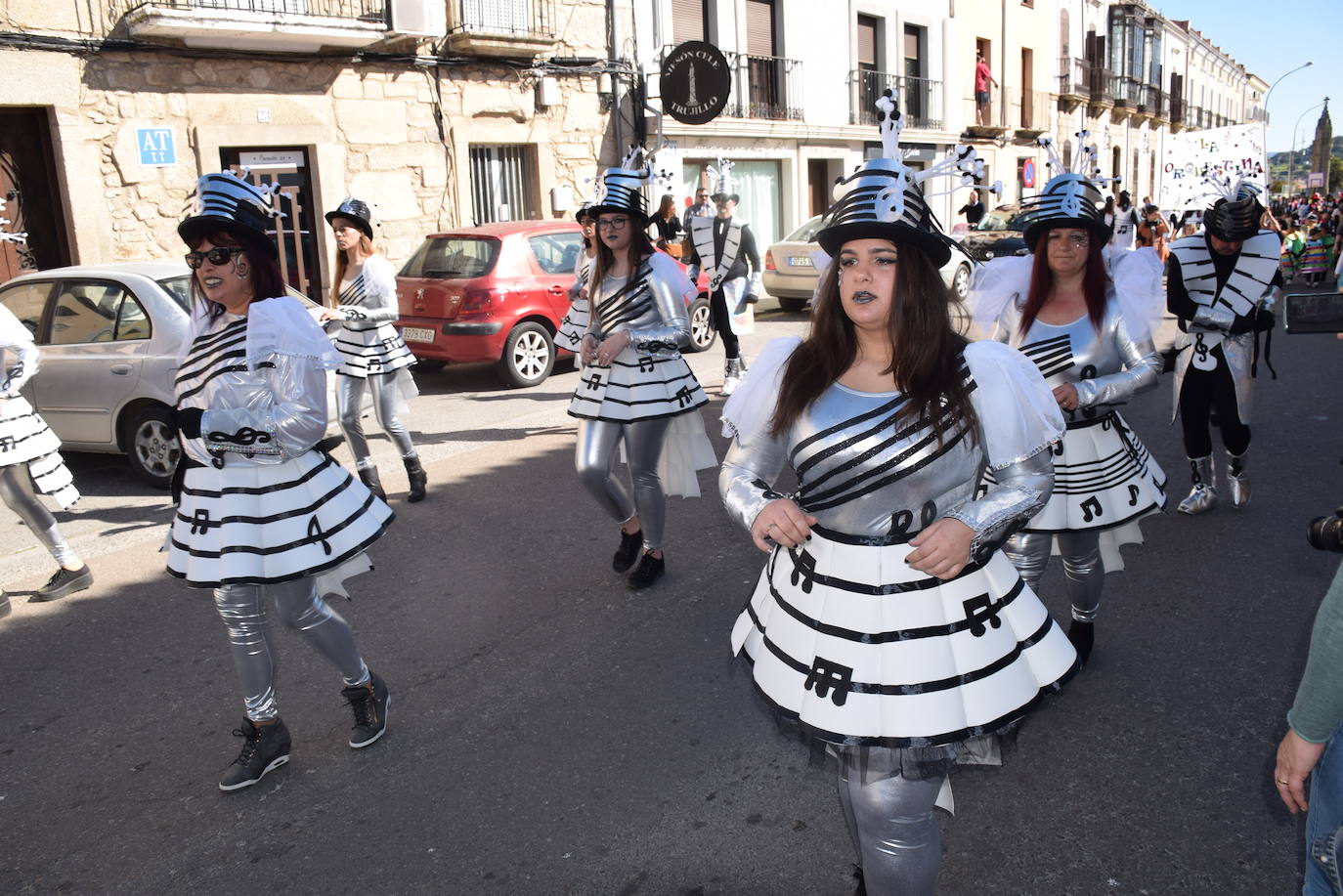 Participantes en el desfile de la edición del año 2020 