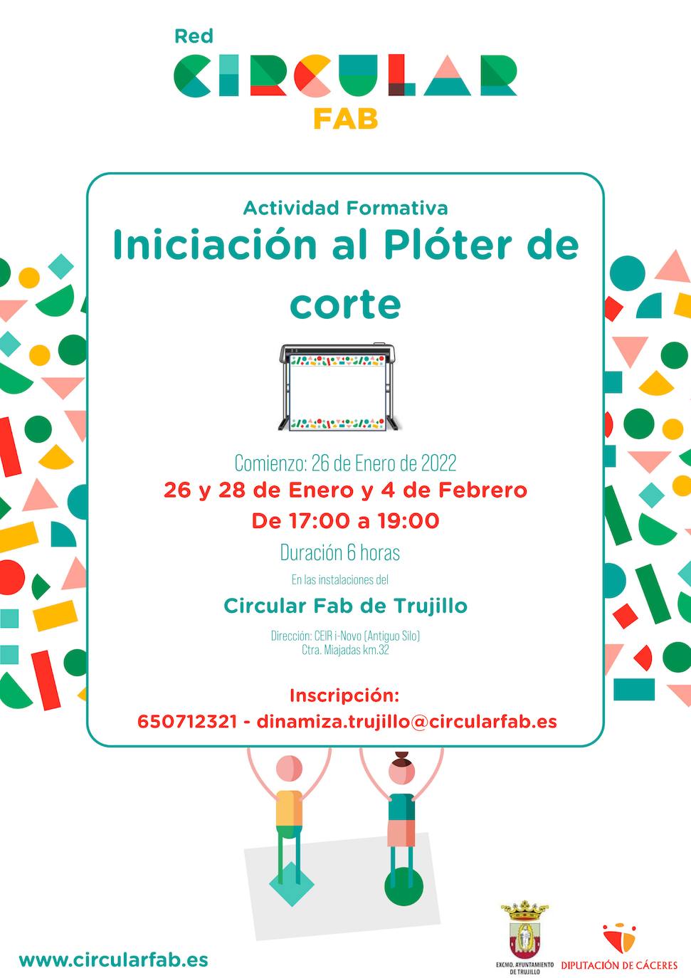 El Circular Fab de Trujillo impartirá tres nuevos cursos gratuitos