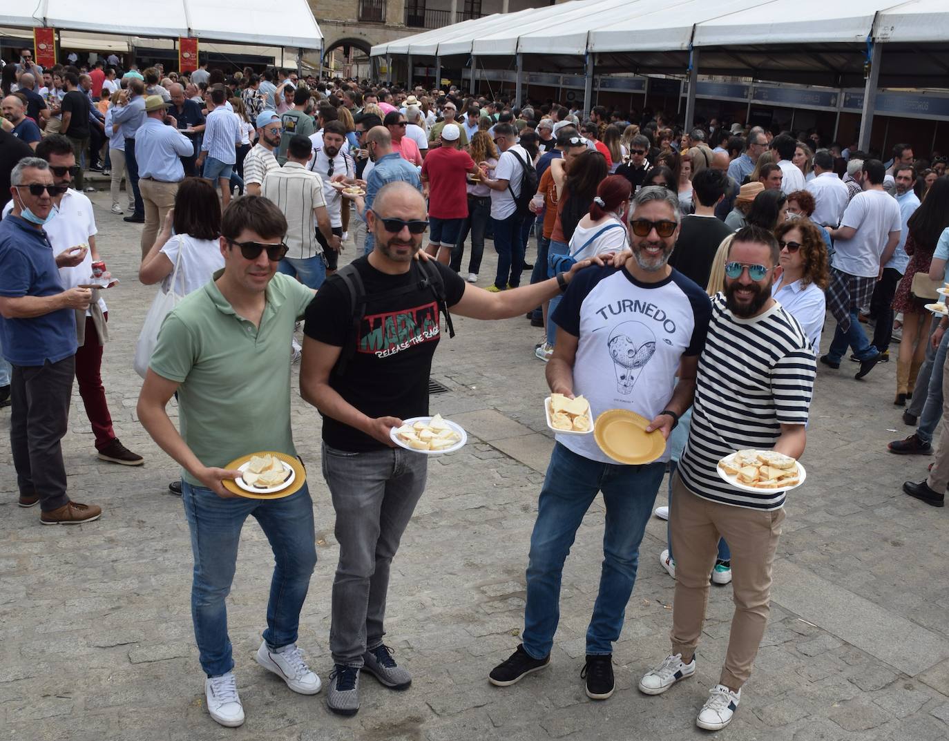 Participantes en el evento quesero 