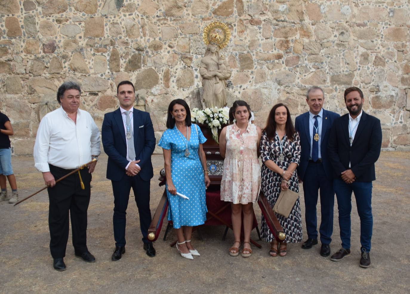 Fotos: Bajada, en procesión, de la Virgen a San Martín