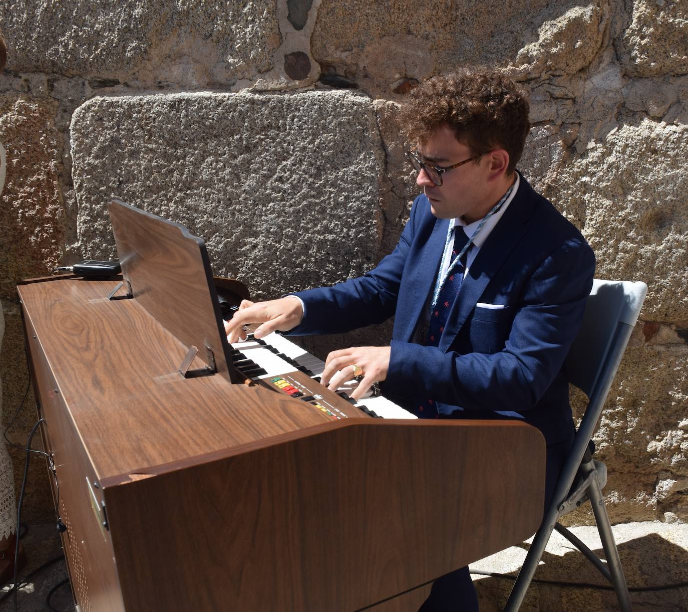 Fotos: Subida, en procesión de la Patrona