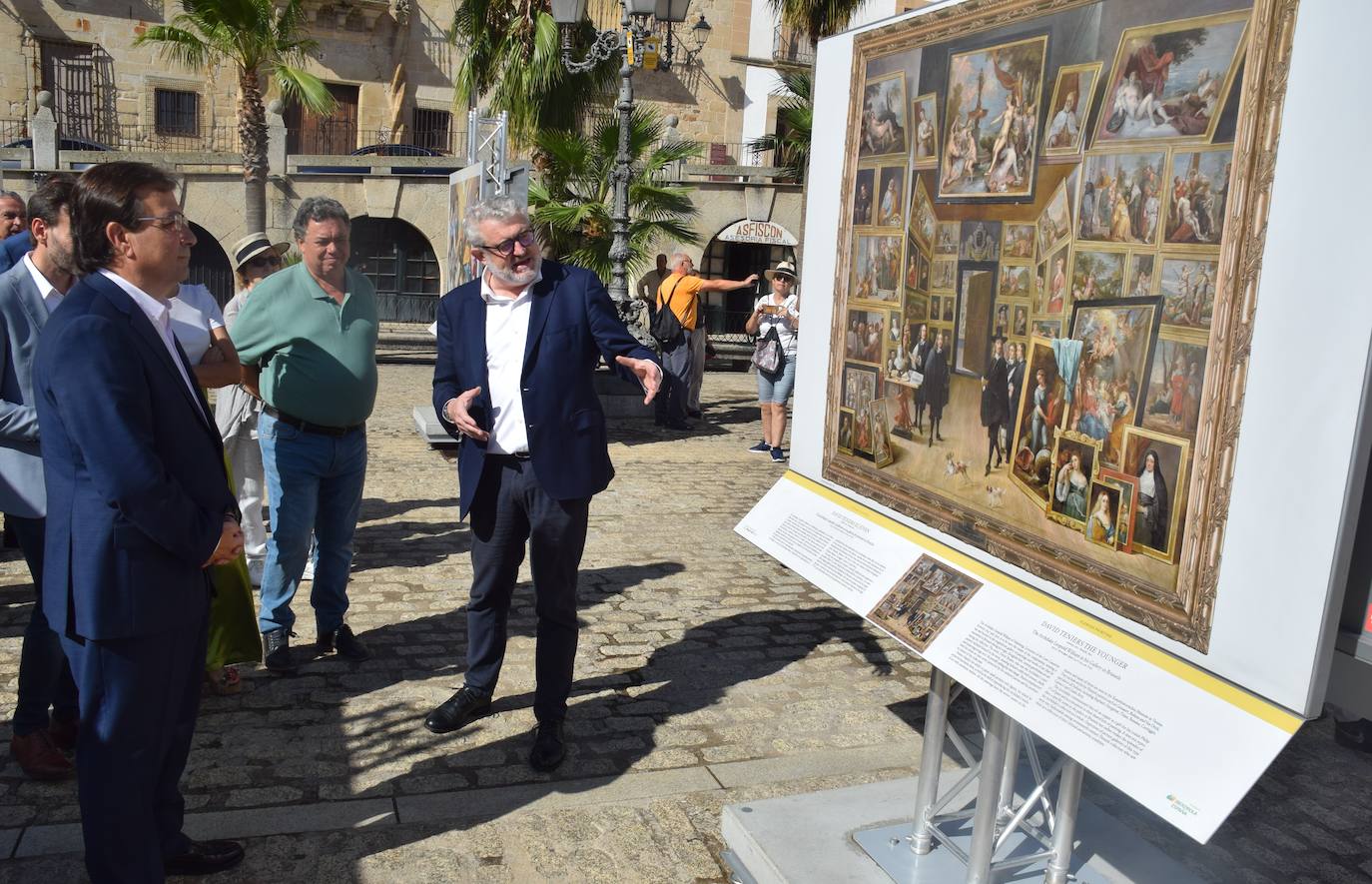 Imagen principal - La ciudad se 'empapa' de arte con la inauguración del museo Jaime de Jaraíz y 'El Prado en las calles'
