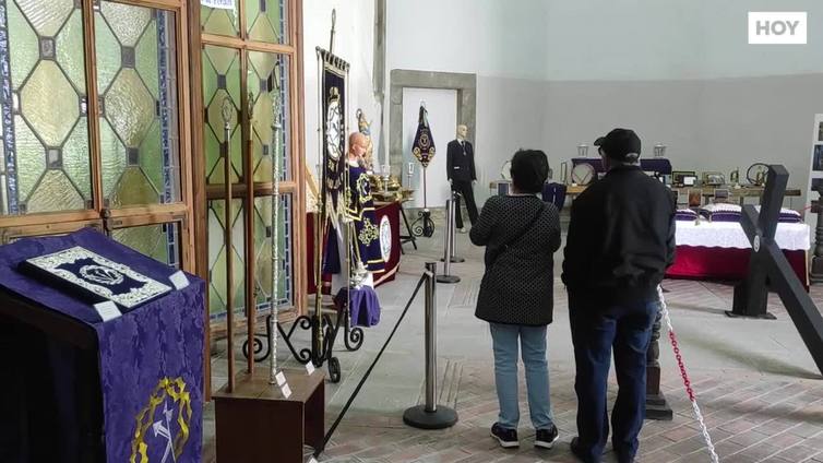 Una muestra da a conocer la evolución de la hermandad del Cristo del Perdón