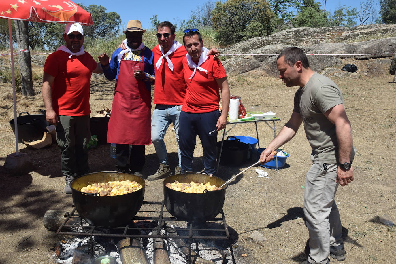 Gran ambiente en la romería de Belén