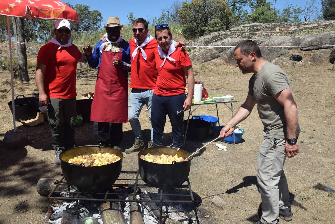 Gran ambiente en la romería de Belén