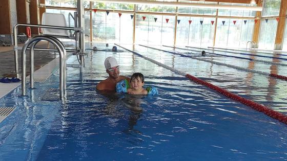 La piscina climatizada cuenta con una buena aceptación en su primer mes