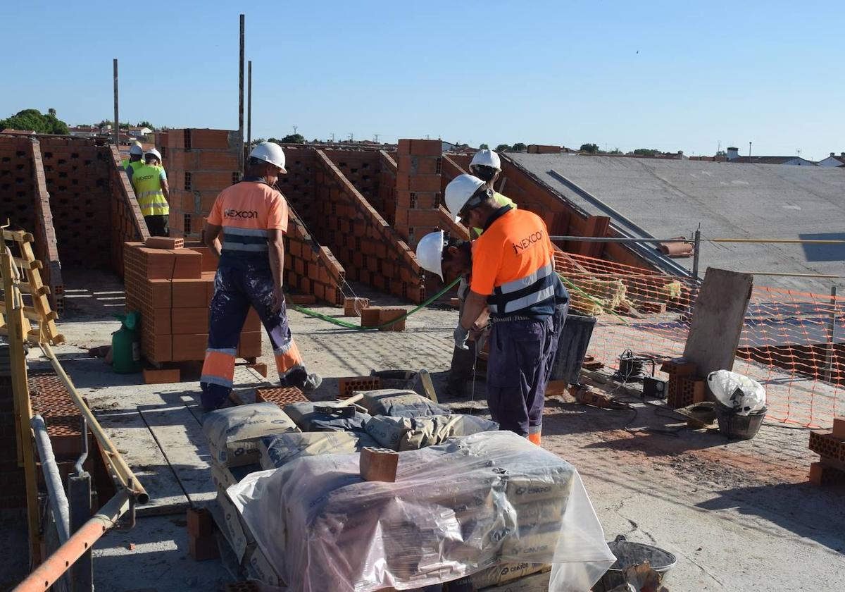 Las obras de la residencia de mayores llevan un adelanto de dos meses