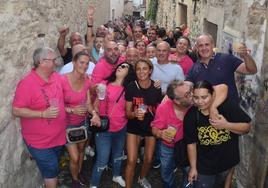 Grupo participante de la fiesta