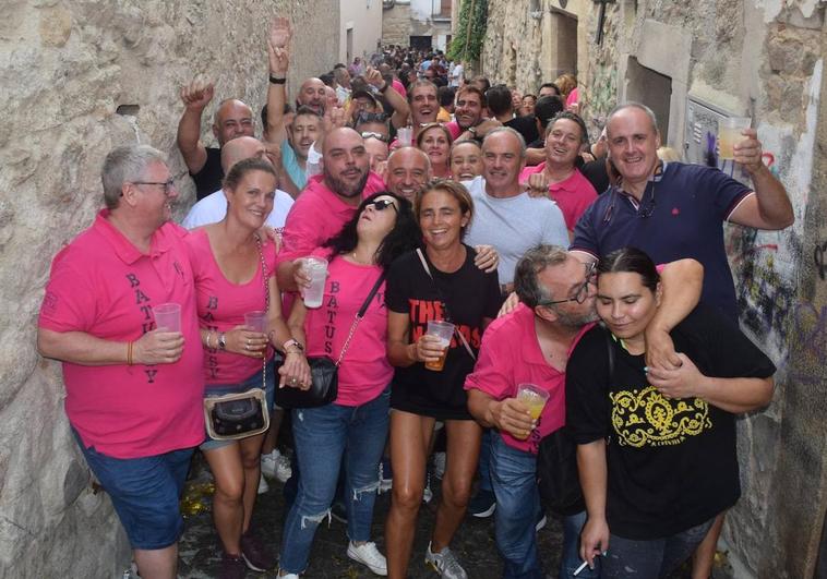 Grupo participante de la fiesta