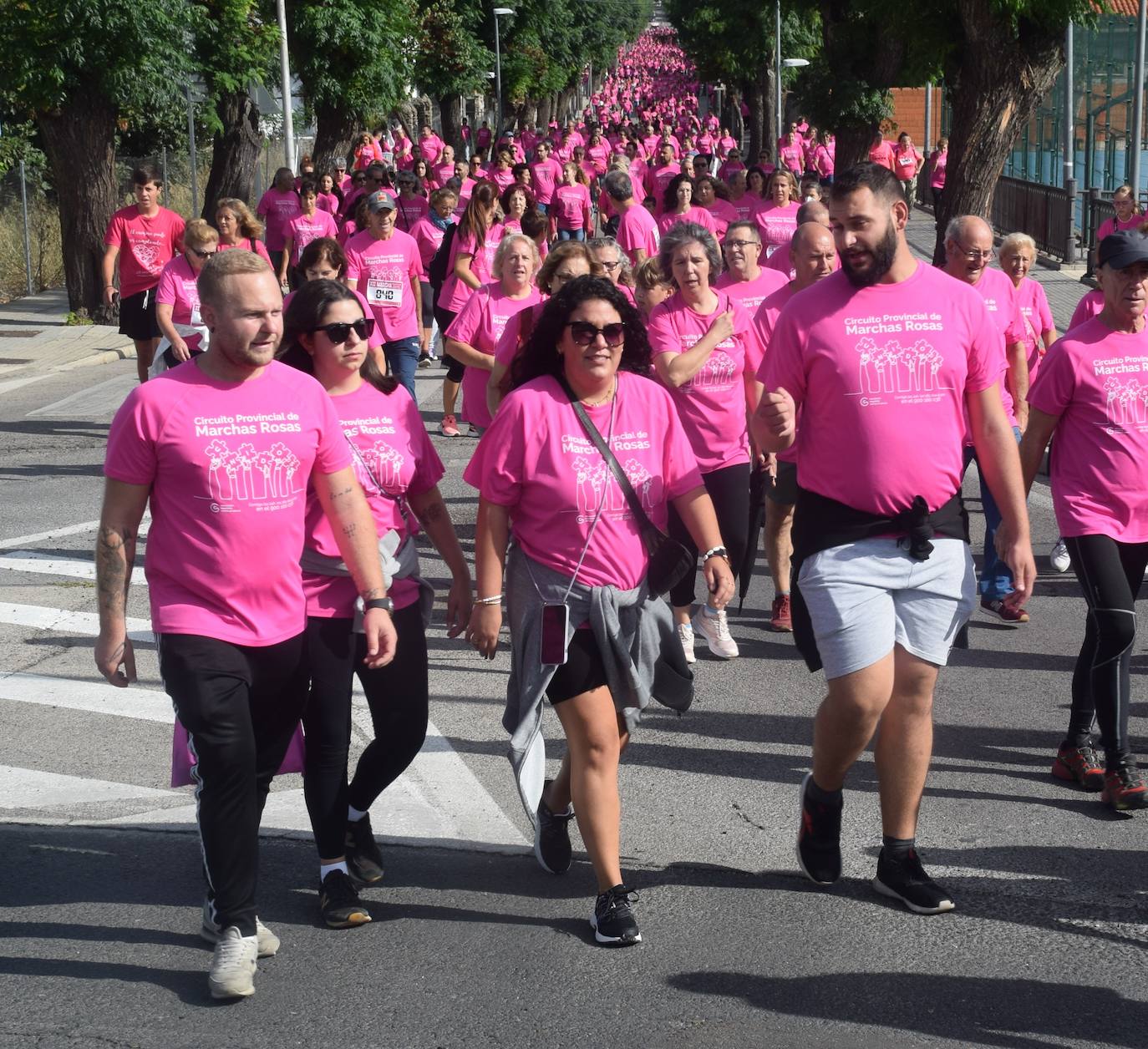 Gran respuesta a la Marcha contra el Cáncer