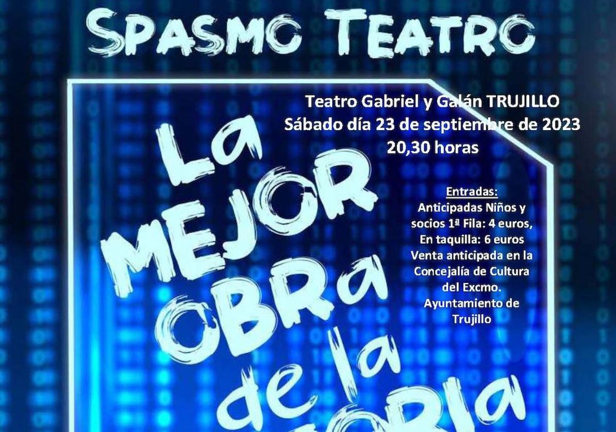 El Gabriel y Galán acogerá el sábado la función 'La mejor obra de teatro de la historia'