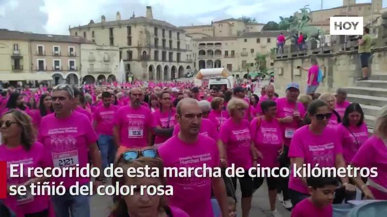 Marcha contra el Cáncer en Trujillo