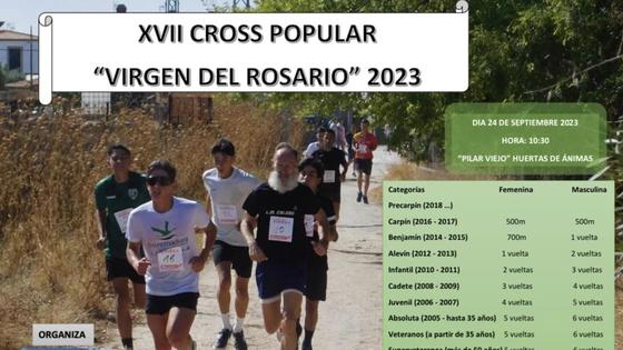 El Cross Popular Virgen del Rosario tiene lugar este domingo
