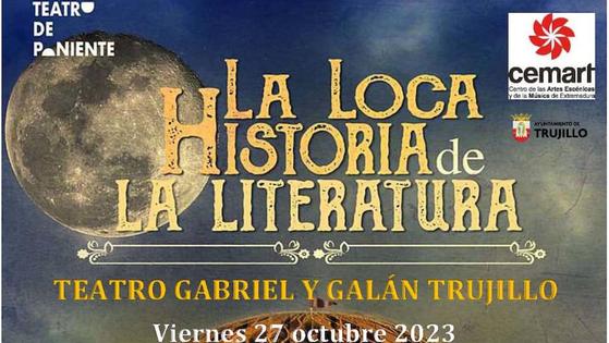 El Gabriel y Galán será el escenario de 'La loca historia de la literatura' este viernes