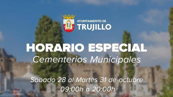 Los cementerios amplian sus horarios, con la llegada de Los Santos