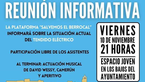 'Salvemos el Berrocal' convoca una reunión informativa para este viernes