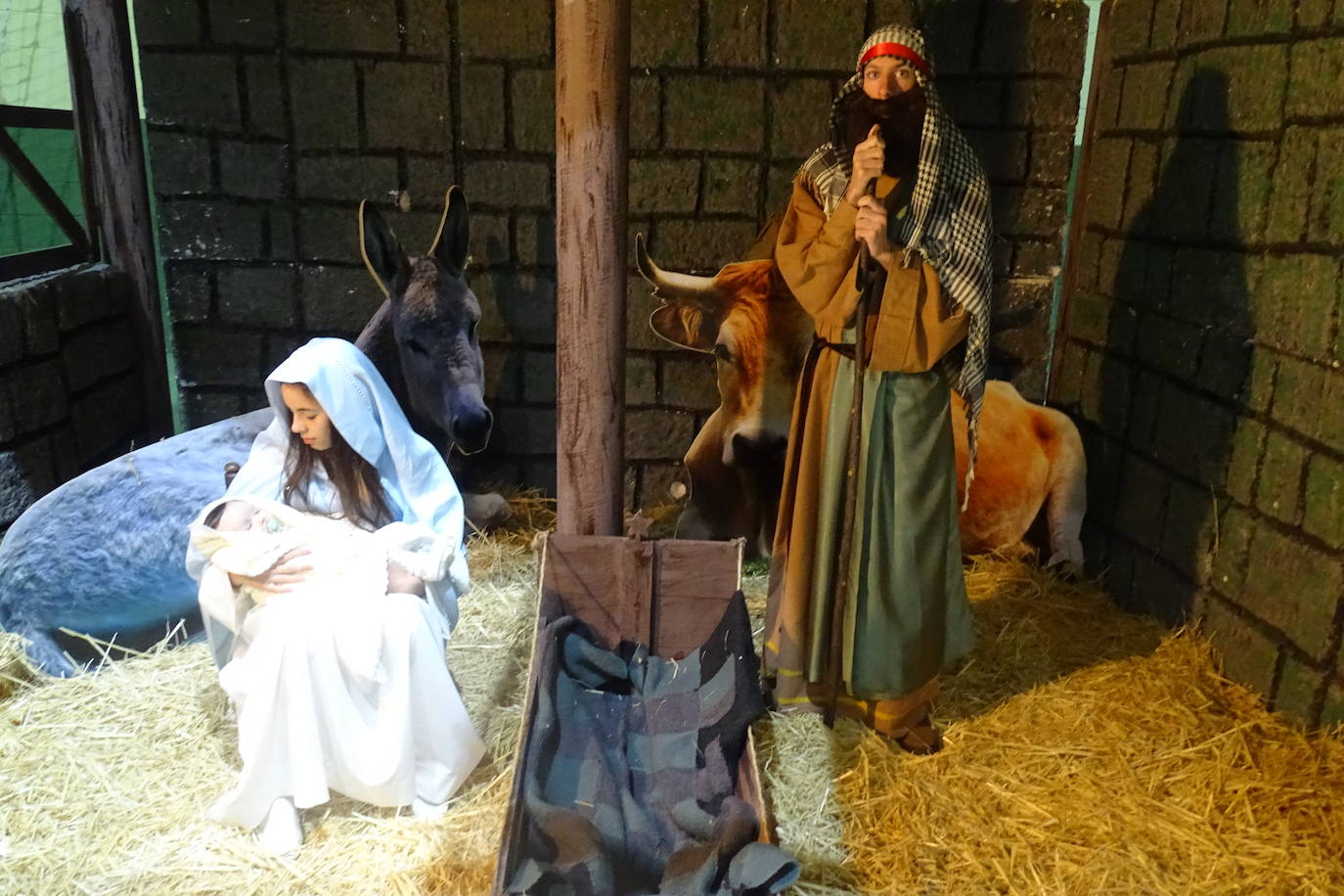 Belén viviente de Huertas de Ánimas. 