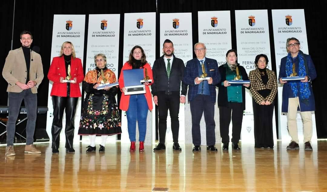 La Asociación Coloquios Históricos de Extremadura, premiada en Madrigalejo