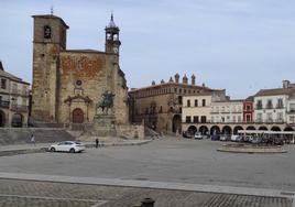 La plaza Mayor trujillana