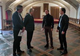 Pedro Reig, Jaime de Salas, Jorge Rebollo y Jesús Gumiel.