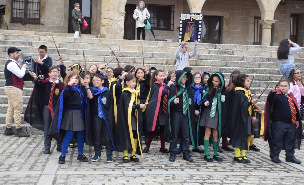 Un carnaval de cine, con el Sagrado Corazón de Jesus