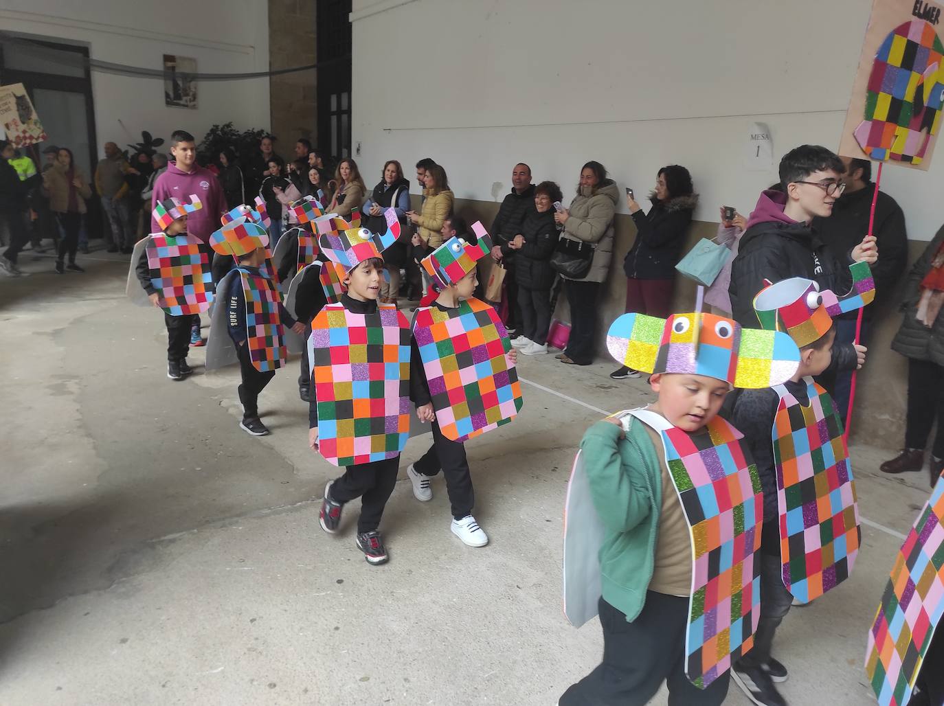 El Carnaval en el colegio María de la Paz Orellana