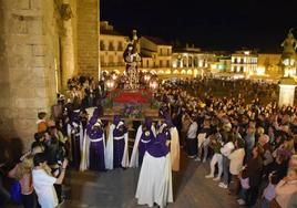 El Nazareno, en una de las procesiones de Semana Santa