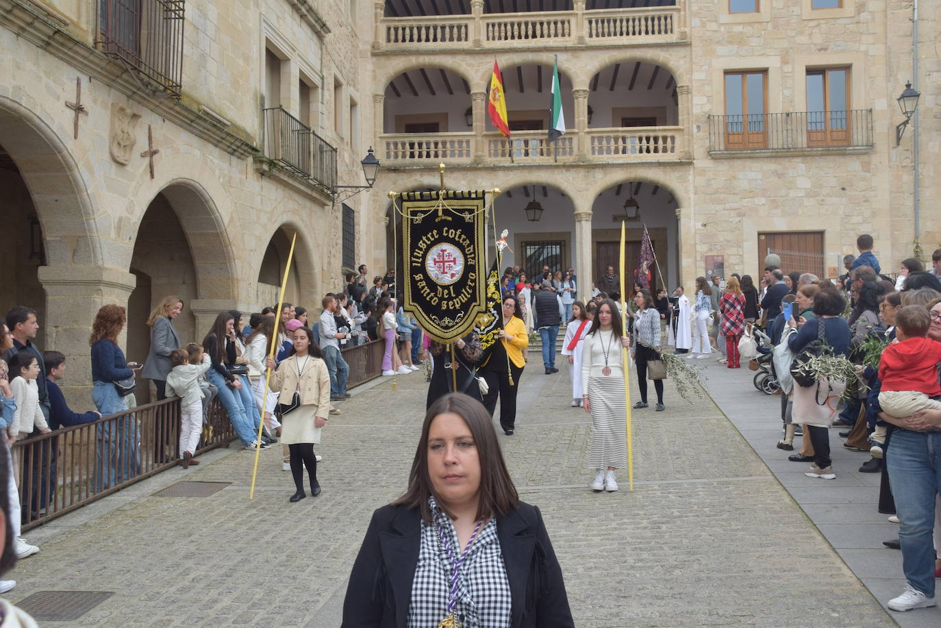 La procesión de La Burrina, con gran participación