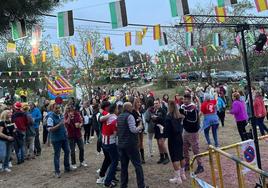 Gran animación durante la charanga