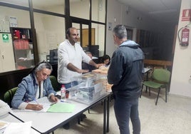 Mesa electoral en unas elecciones passadas
