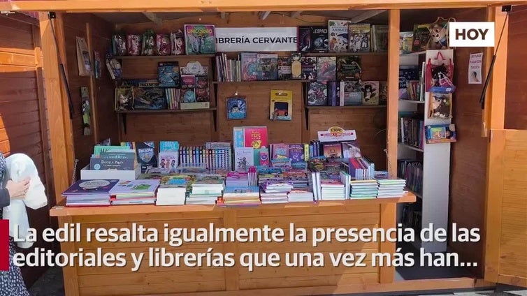 Clausura de una nueva edición de la Feria del Libro de Trujillo