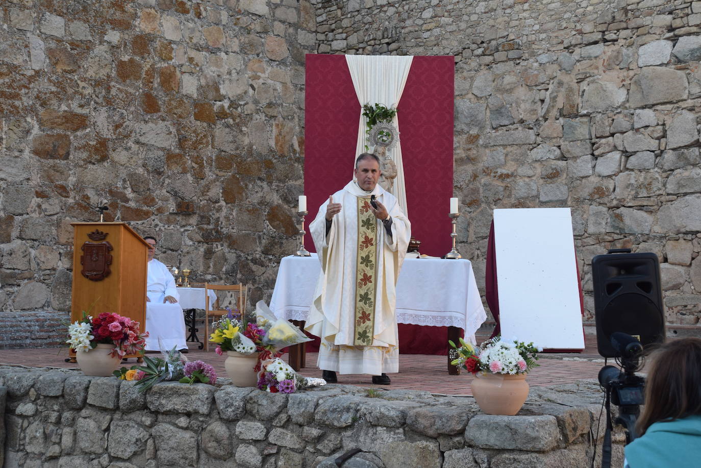 Flores para la Patrona