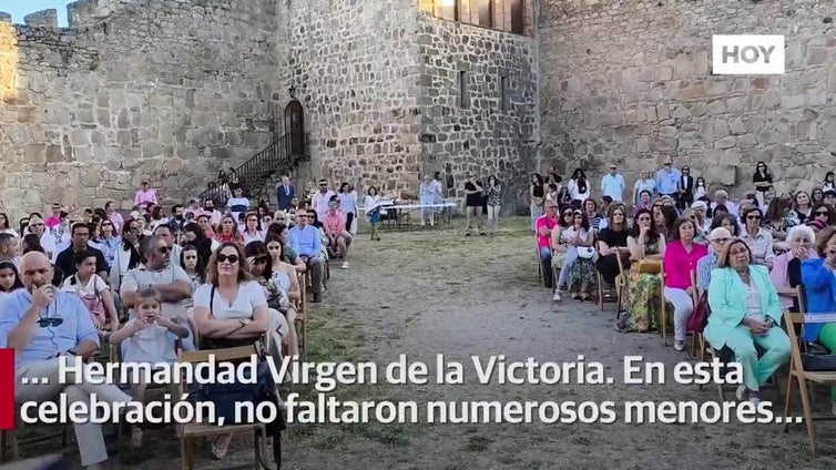 Ofrenda floral a la Patrona de Trujillo, la Virgen de la Victoria