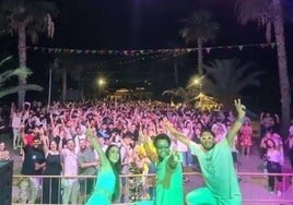 Una actuación de El Negro Valdez