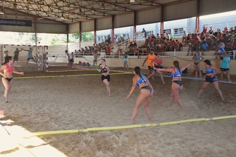 Uno de los partidos disputados.