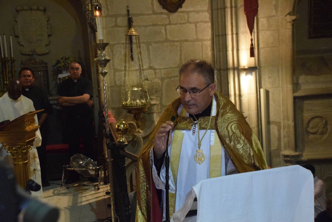 Bajada de la Patrona a la iglesia de San Martín
