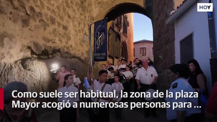 La Patrona estará en la iglesia de San Martín hasta el 1 de septiembre