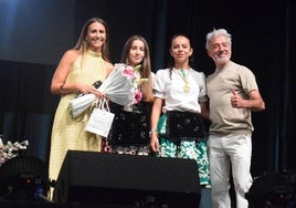 Sergio Pazos tras terminar el pregón de fiestas.